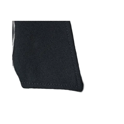 Wool Blend Twill Jacket With Embroidery