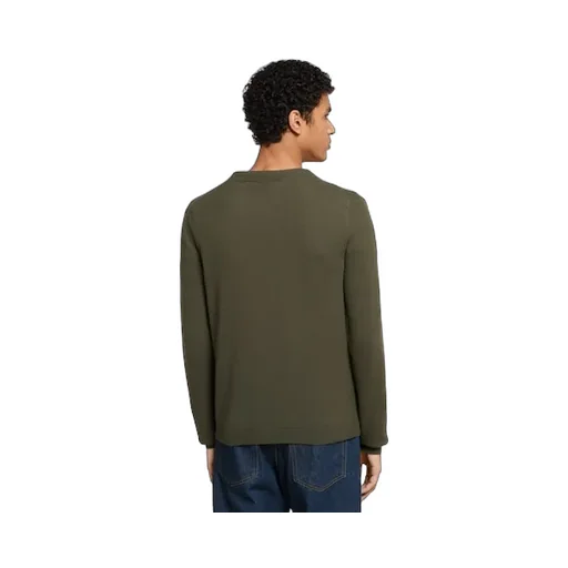Fine Cashmere Cardigan With Intarsia