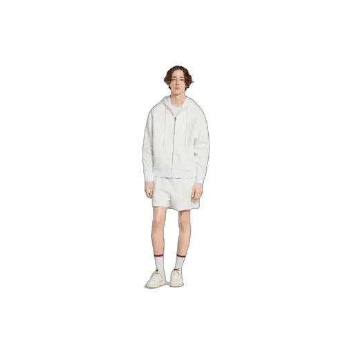 Embossed Gg Technical Jersey Zip Jacket