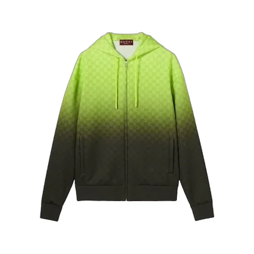 Printed Light Neoprene Zip Jacket