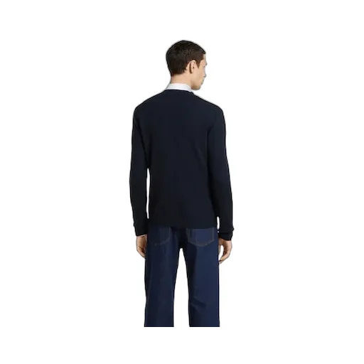 Fine Cashmere Cardigan With Intarsia