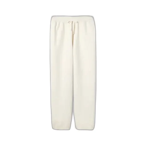 Wool Cashmere Piquet Knit Leisure Pant