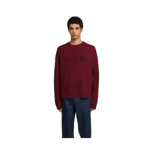 Wool Cashmere Rib Knit Sweater