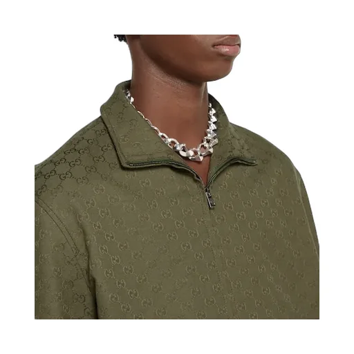 Gg Canvas Bomber Jacket