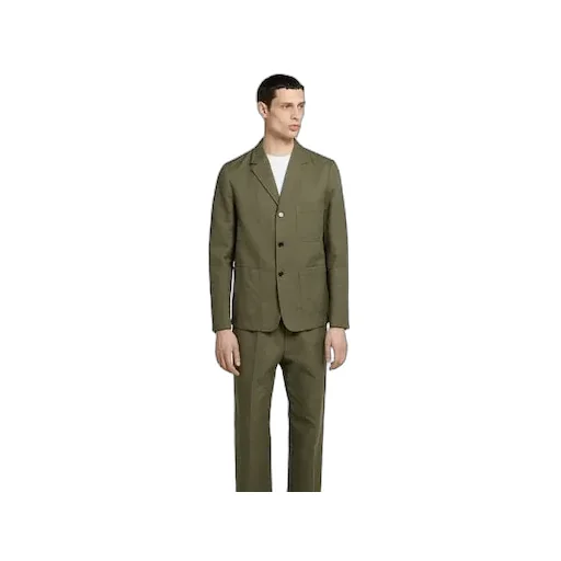 Cotton Blend Gg Canvas Jacket