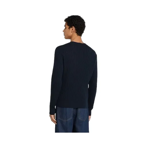 Rib Wool Cashmere Knit Sweater