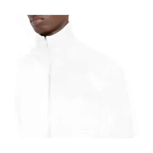 Wool Cashmere Piquet Knit Zip Jacket