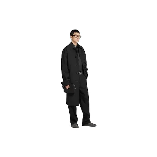 Bonded Wool Coat With Logo