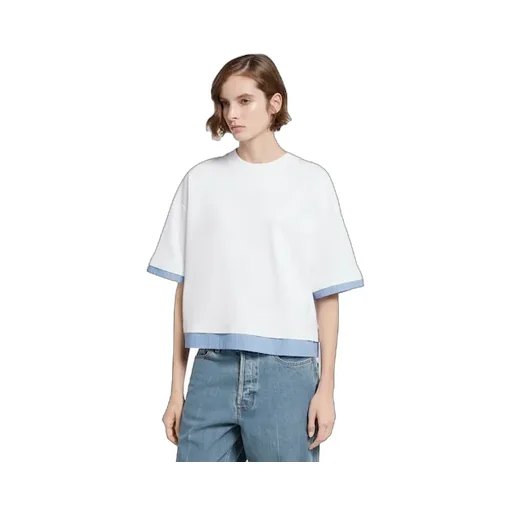 Soft Jersey T-Shirt With Embroidery