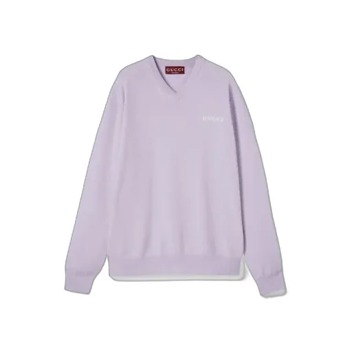 Cashmere Sweater With Intarsia