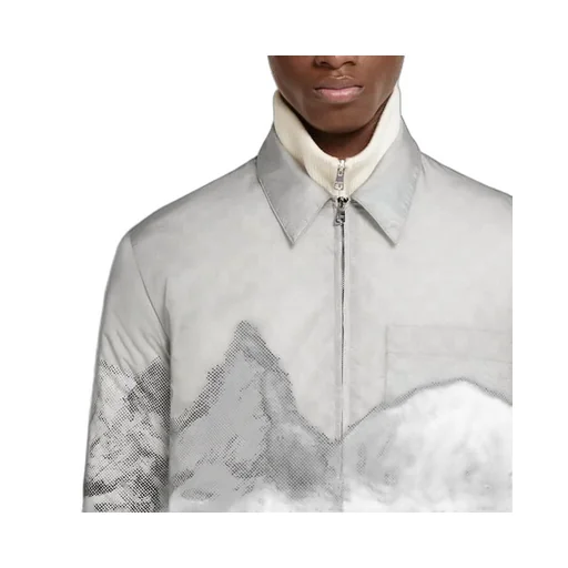Printed Nylon Jacket