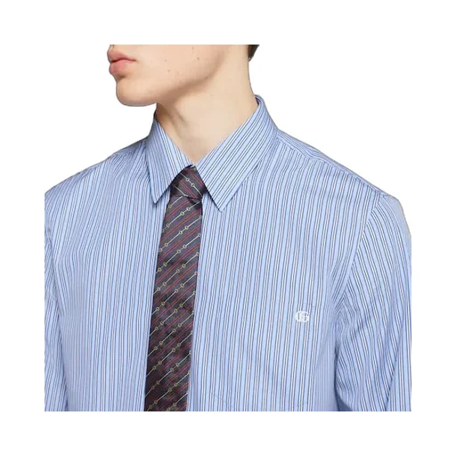 Cotton Poplin Shirt With Embroidery