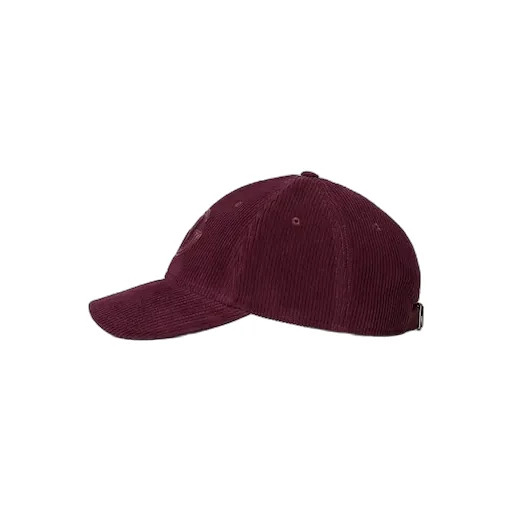 Velvet Baseball Hat With Embroidery