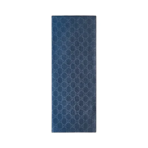 Gg Wool And Silk Jacquard Stole