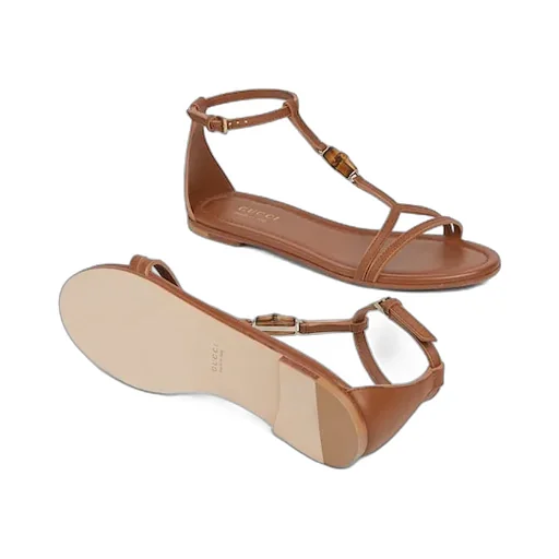 Sandal With Bamboo Detail