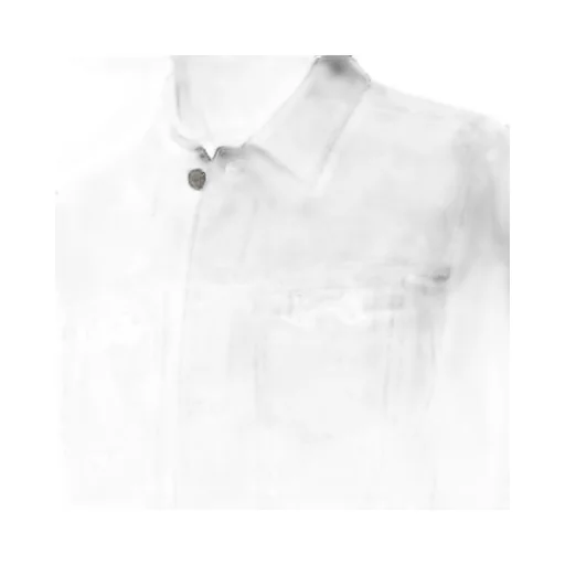 Cotton Denim Jacket With Horsebit