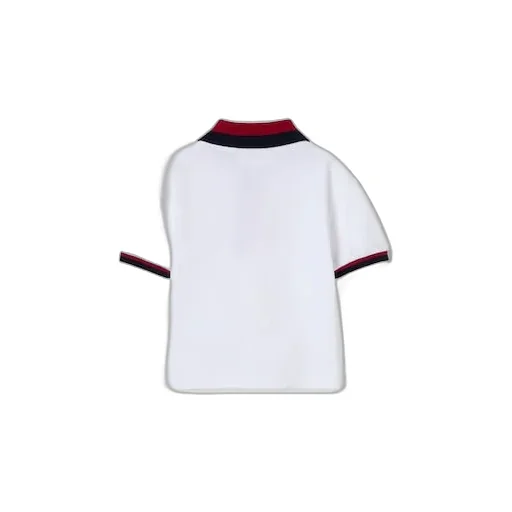 Baby Cotton Polo Shirt With Web