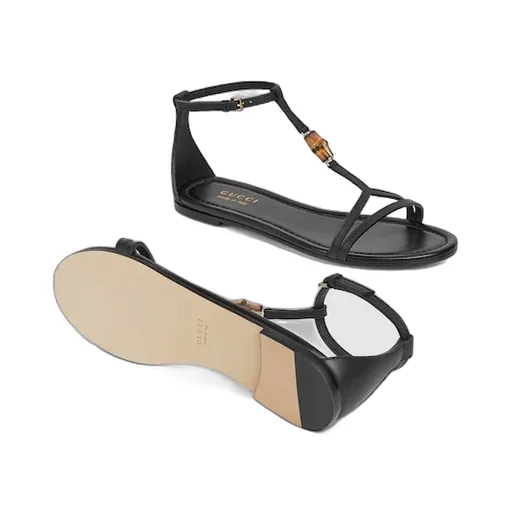 Sandal With Bamboo Detail