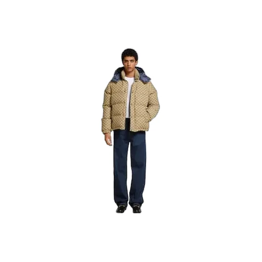 Gg Canvas Down Jacket