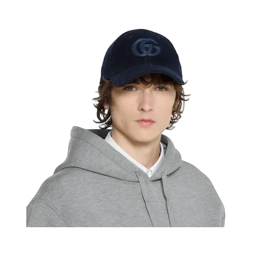 Velvet Baseball Hat With Embroidery