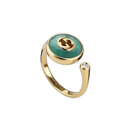 Gucci Interlocking 18K Ring