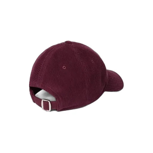 Velvet Baseball Hat With Embroidery