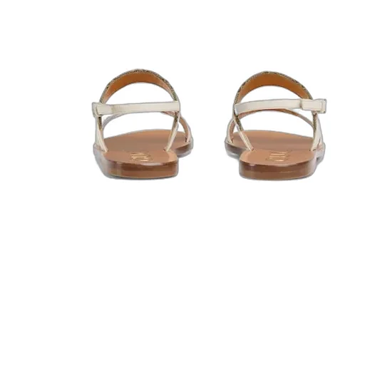 Sandal With Interlocking G And Web