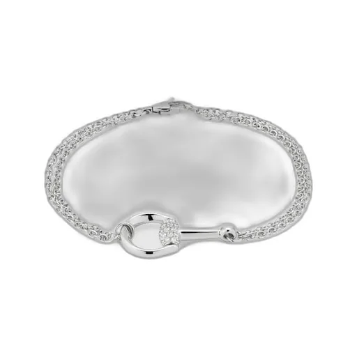 Gucci Horsebit Diamond 18K Bracelet