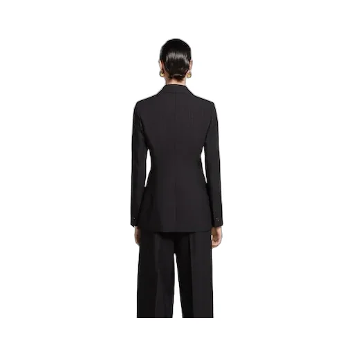 Pinstripe Gucci Wool Jacquard Jacket