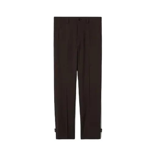 Wool Gabardine Pant With Logo