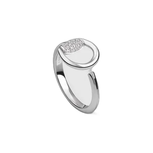 Gucci Horsebit Diamond 18K Ring