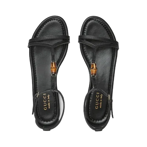 Sandal With Bamboo Detail
