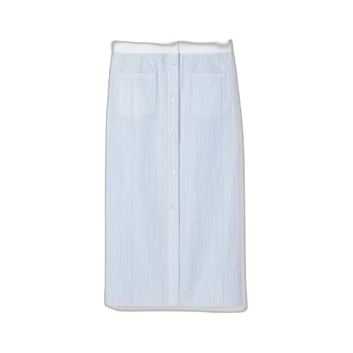 Gucci Cotton Fil Coupé Skirt