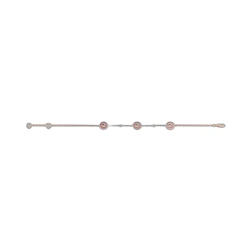 Gucci Interlocking 18K Chain Bracelet