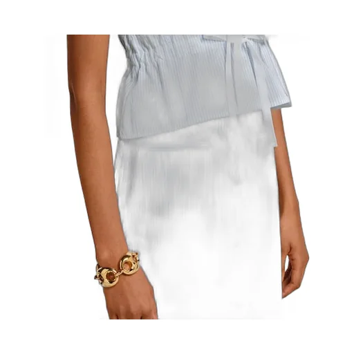 Gucci Cotton Fil Coupé Skirt