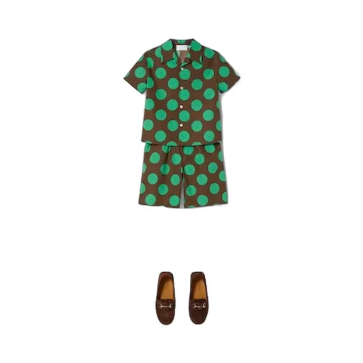 Children's Printed Cotton Shirt