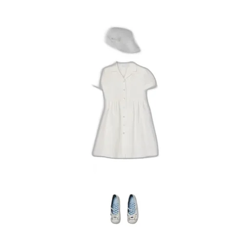 Children's Cotton Bucket Hat With Embroidery