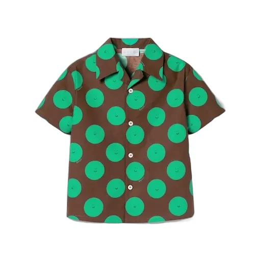 Children's Printed Cotton Shirt