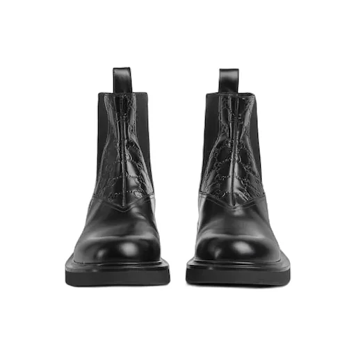 Ankle Boot With Gg Detail