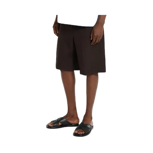 Slide Sandal With Interlocking G