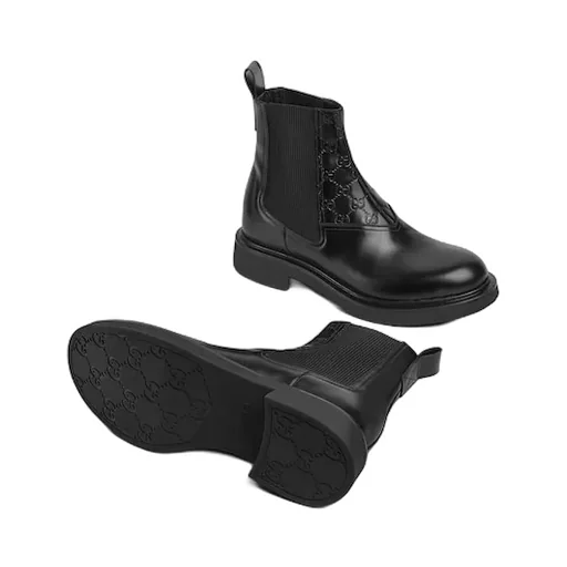 Ankle Boot With Gg Detail