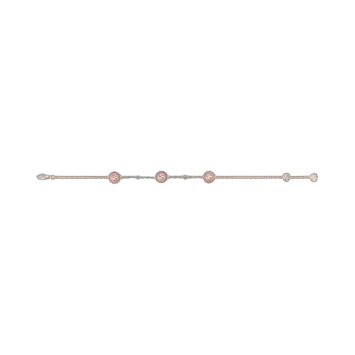 Gucci Interlocking 18K Chain Bracelet