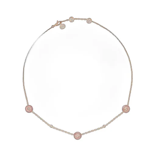 Gucci Interlocking 18K Chain Necklace