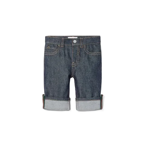 Baby Denim Pants With Web