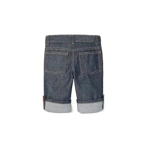 Baby Denim Pants With Web