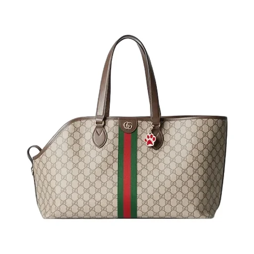Gg Monogram Medium Pet Tote Bag