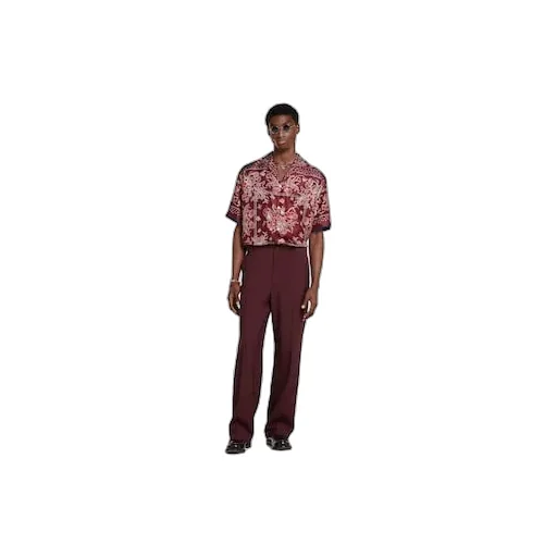 Wool Gabardine Pant With Logo
