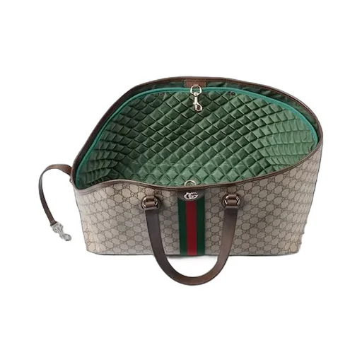 Gg Monogram Medium Pet Tote Bag
