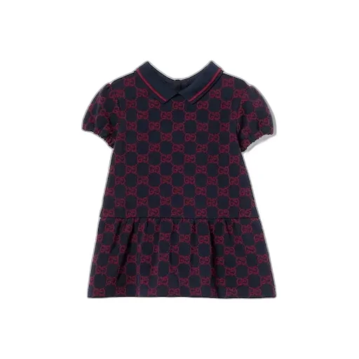 Baby Gg Cotton Piquet Dress