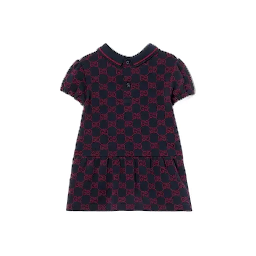 Baby Gg Cotton Piquet Dress